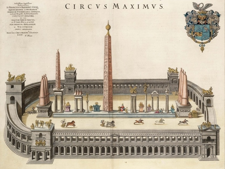 Αρματοδρομίες και ιπποδρομίες στο Circus Maximus